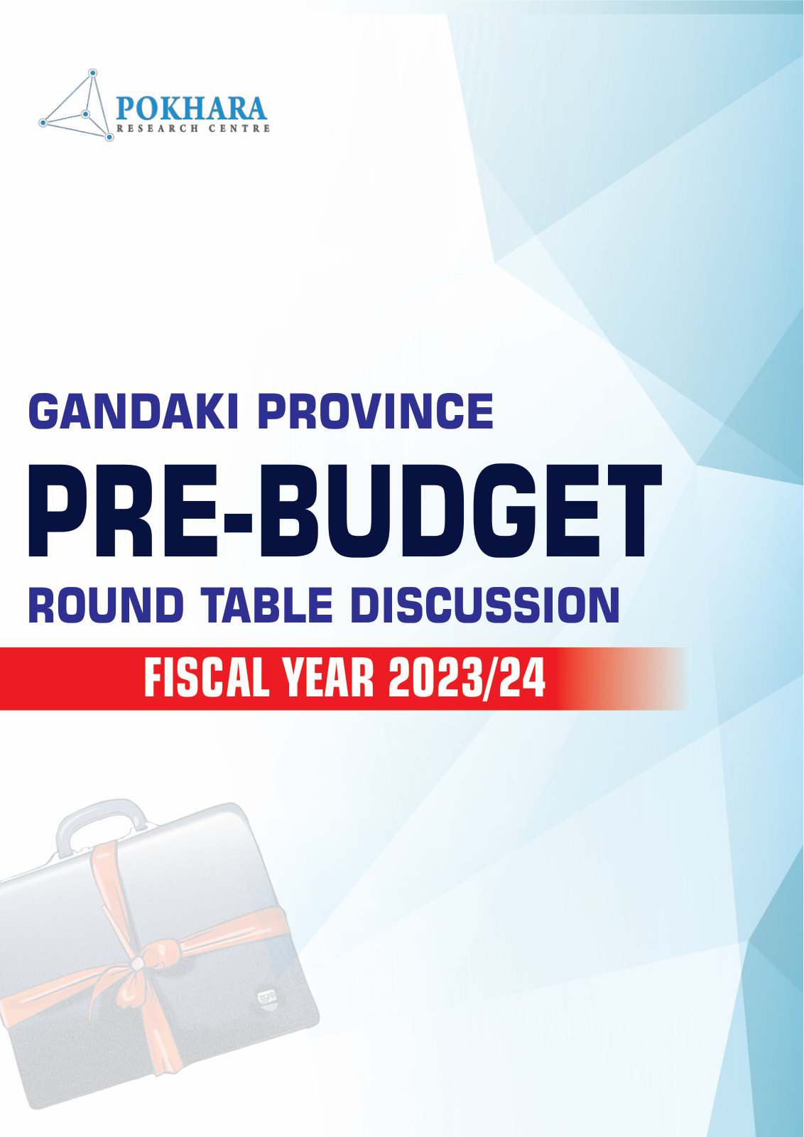 Gandaki Province Pre-Budget Round Table Discussion Fiscal Year 2023/24 cover