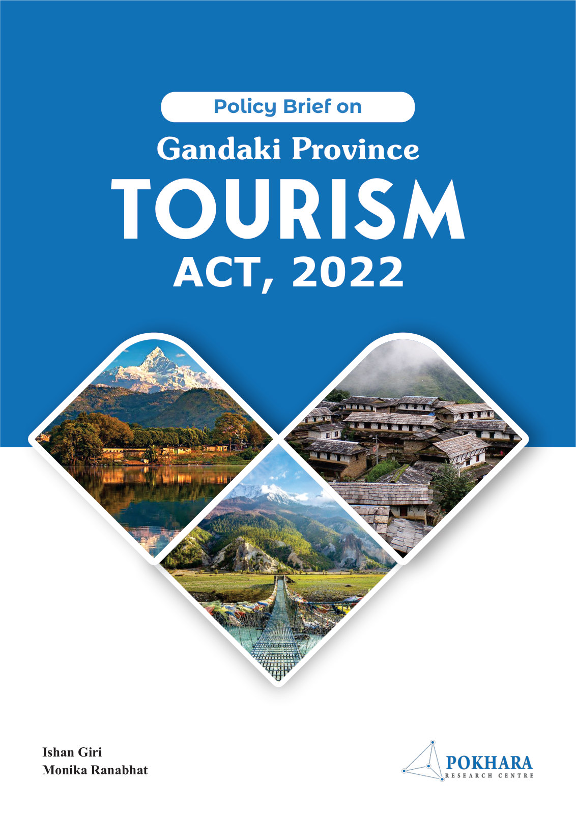 Policy Brief on Gandaki Province Tourism Act, 2022 (English) cover